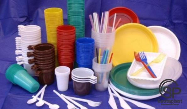 Various Beautiful Disposable Plastic Containers to Store Food